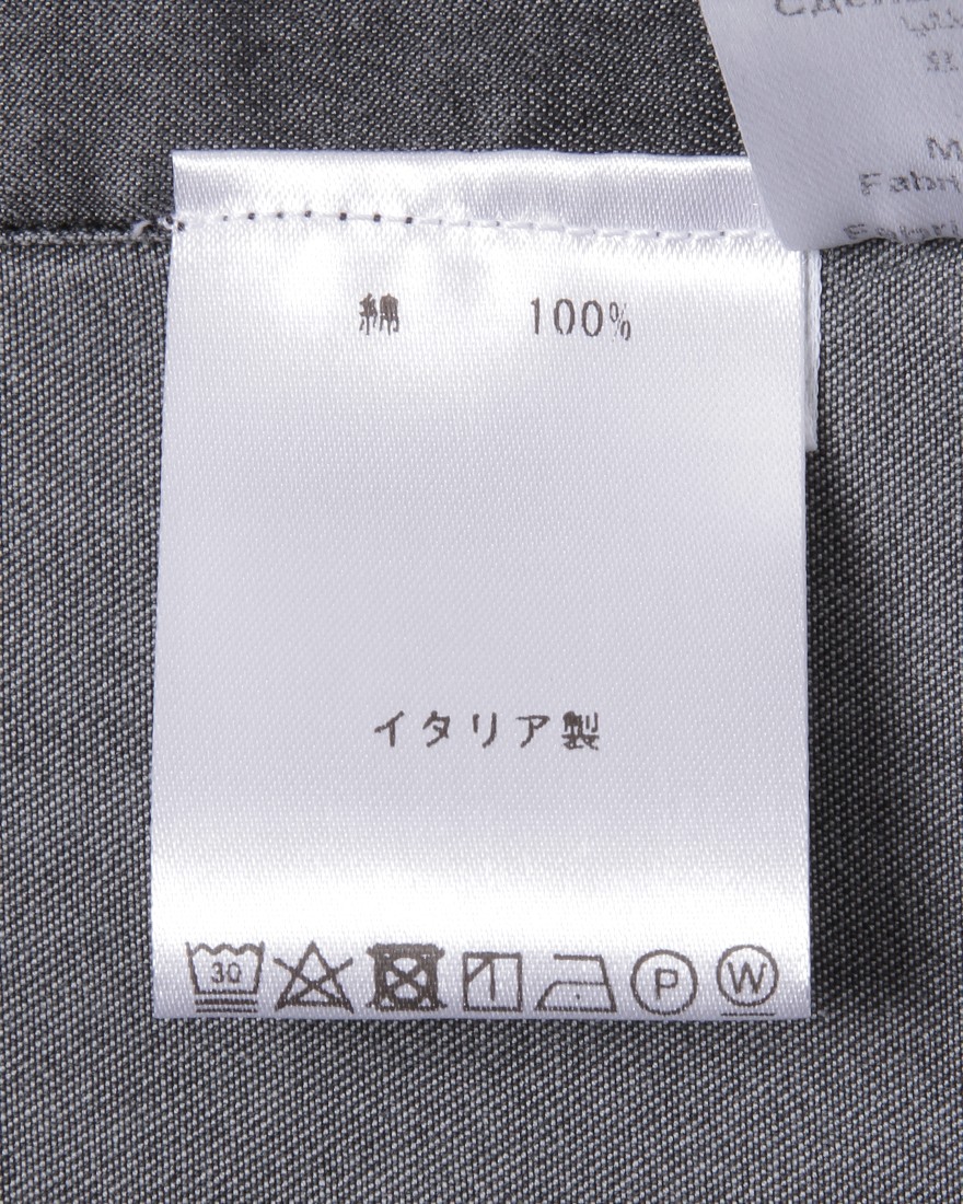 Finamoreコットン カッタウェイシャツ【SIMONE/J/BALI】15l