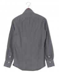 Finamoreコットン カッタウェイシャツ【SIMONE/J/BALI】mb_01l