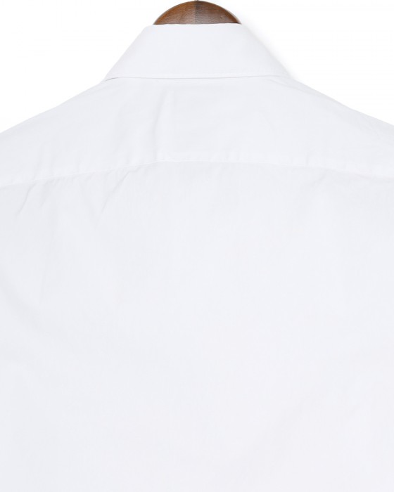 Finamoreコットンピンオックス カッタウェイカラーシャツ【SIMONE/BALI】11l