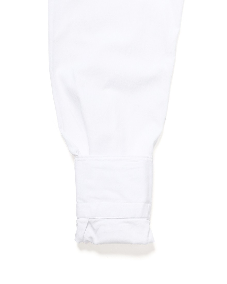Finamoreコットンピンオックス カッタウェイカラーシャツ【SIMONE/BALI】16l