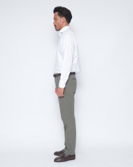 Finamoreコットンピンオックス カッタウェイカラーシャツ【SIMONE/BALI】mb_02l