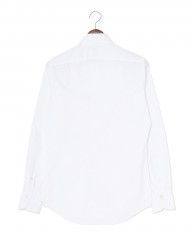 Finamoreコットンピンオックス カッタウェイカラーシャツ【SIMONE/BALI】mb_04l