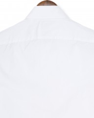 Finamoreコットンピンオックス カッタウェイカラーシャツ【SIMONE/BALI】mb_11l
