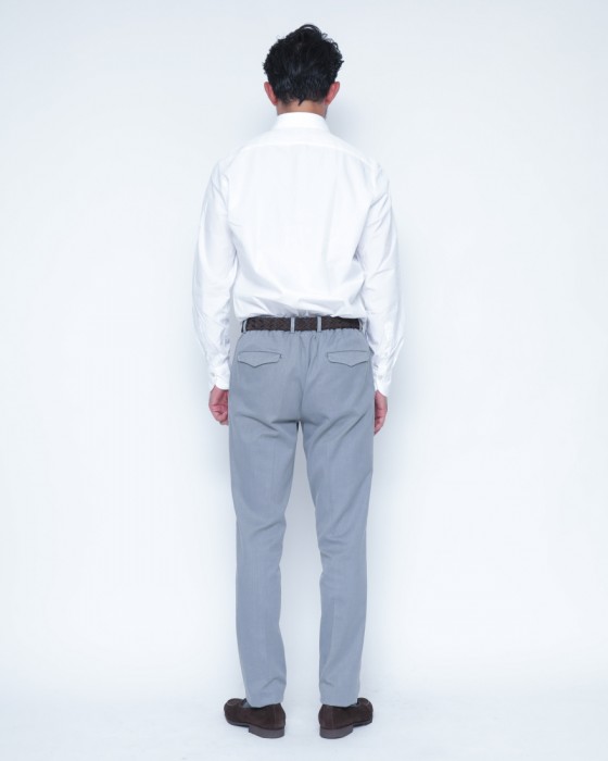 Finamoreアルモ コットンブロード カッタウェイカラーシャツ【SIMONE/BALI】03l