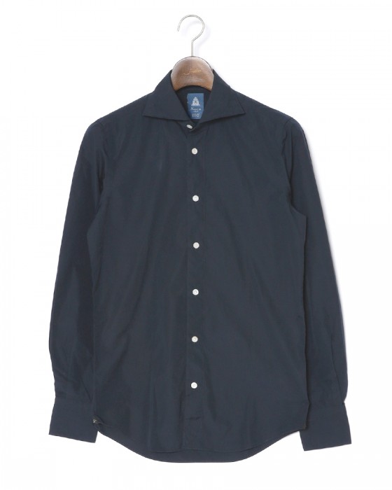 Finamoreアルモ コットンブロード カッタウェイカラーシャツ【SIMONE/BALI】