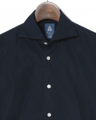 Finamoreアルモ コットンブロード カッタウェイカラーシャツ【SIMONE/BALI】mb_05l