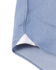 Finamoreクラシックデニム カッタウェイシャツ【SIMONE/J/BALI】mb_06l