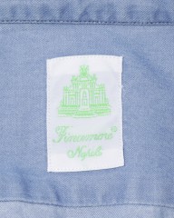 Finamoreクラシックデニム カッタウェイシャツ【SIMONE/J/BALI】mb_09l