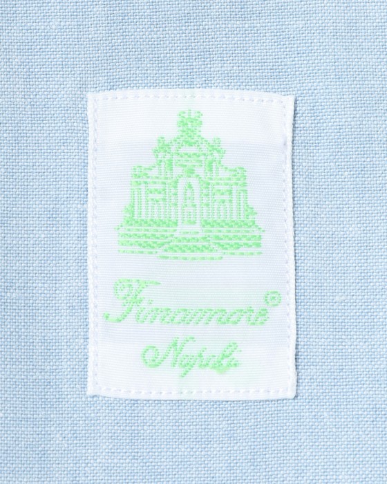 Finamoreコットン ウエスタン ワイドカラー シャツ【BAL78W/J/LUIGI】11l