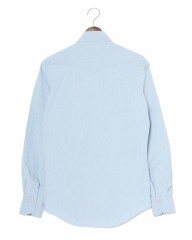 Finamoreコットン ウエスタン ワイドカラー シャツ【BAL78W/J/LUIGI】mb_04l