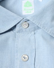 Finamoreコットン ウエスタン ワイドカラー シャツ【BAL78W/J/LUIGI】mb_12l