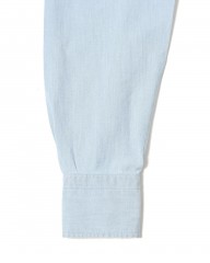 Finamoreコットン ウエスタン ワイドカラー シャツ【BAL78W/J/LUIGI】mb_17l