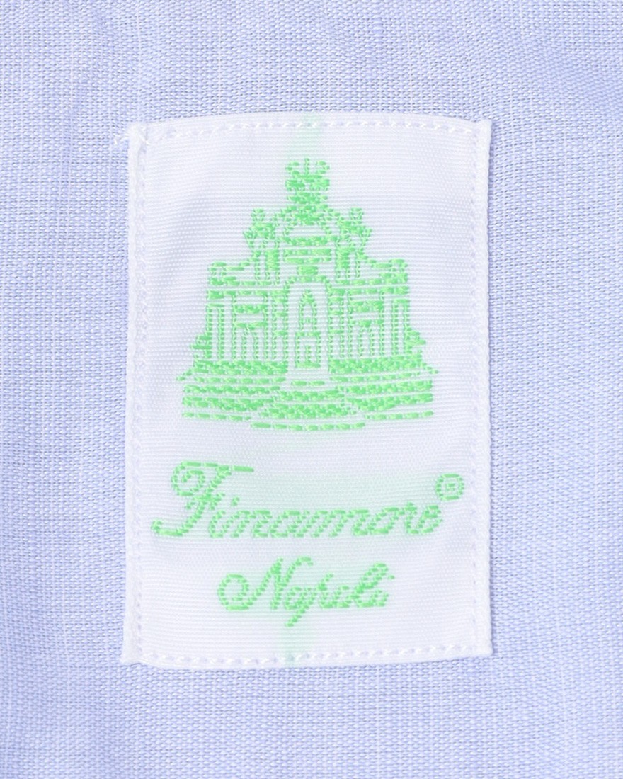 Finamoreコットンリネン カッタウェイシャツ【SIMONE/J/BALI】11l