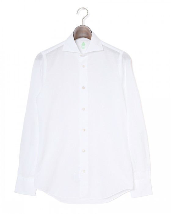 Finamoreコットンリネン カッタウェイシャツ【SIMONE/J/BALI】c0