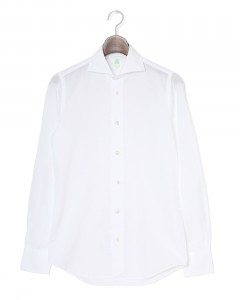 コットンリネン カッタウェイシャツ【SIMONE/J/BALI】