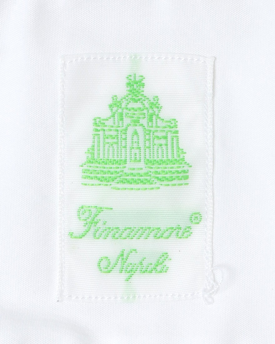 Finamoreソリッド コットンストレッチ カッタウェイシャツ【SIMONE/J/BALI】10l