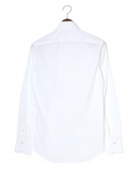 Finamoreソリッド コットンストレッチ カッタウェイシャツ【SIMONE/J/BALI】mb_04l