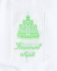 Finamoreソリッド コットンストレッチ カッタウェイシャツ【SIMONE/J/BALI】mb_10l