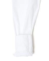 Finamoreソリッド コットンストレッチ カッタウェイシャツ【SIMONE/J/BALI】mb_15l