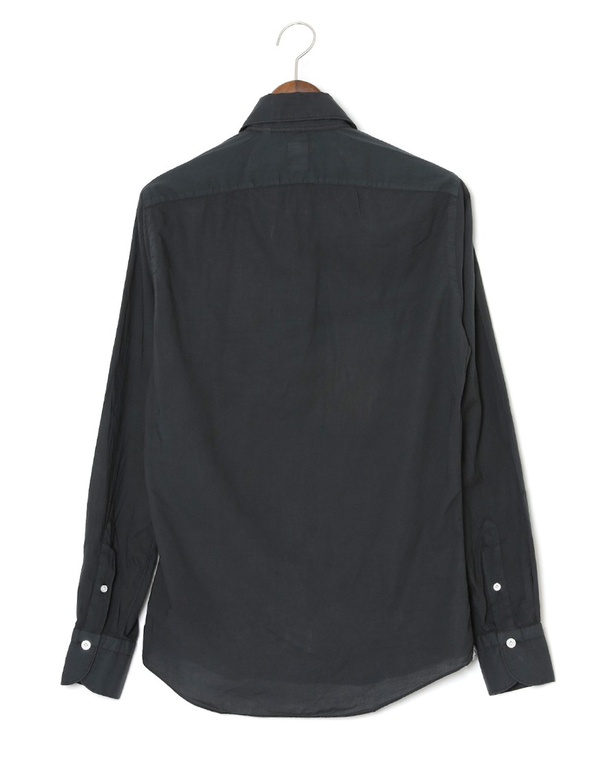 Finamoreガーメントダイ スーパーライトコットン カッタウェイシャツ【SIMONE/J/BALI】04l