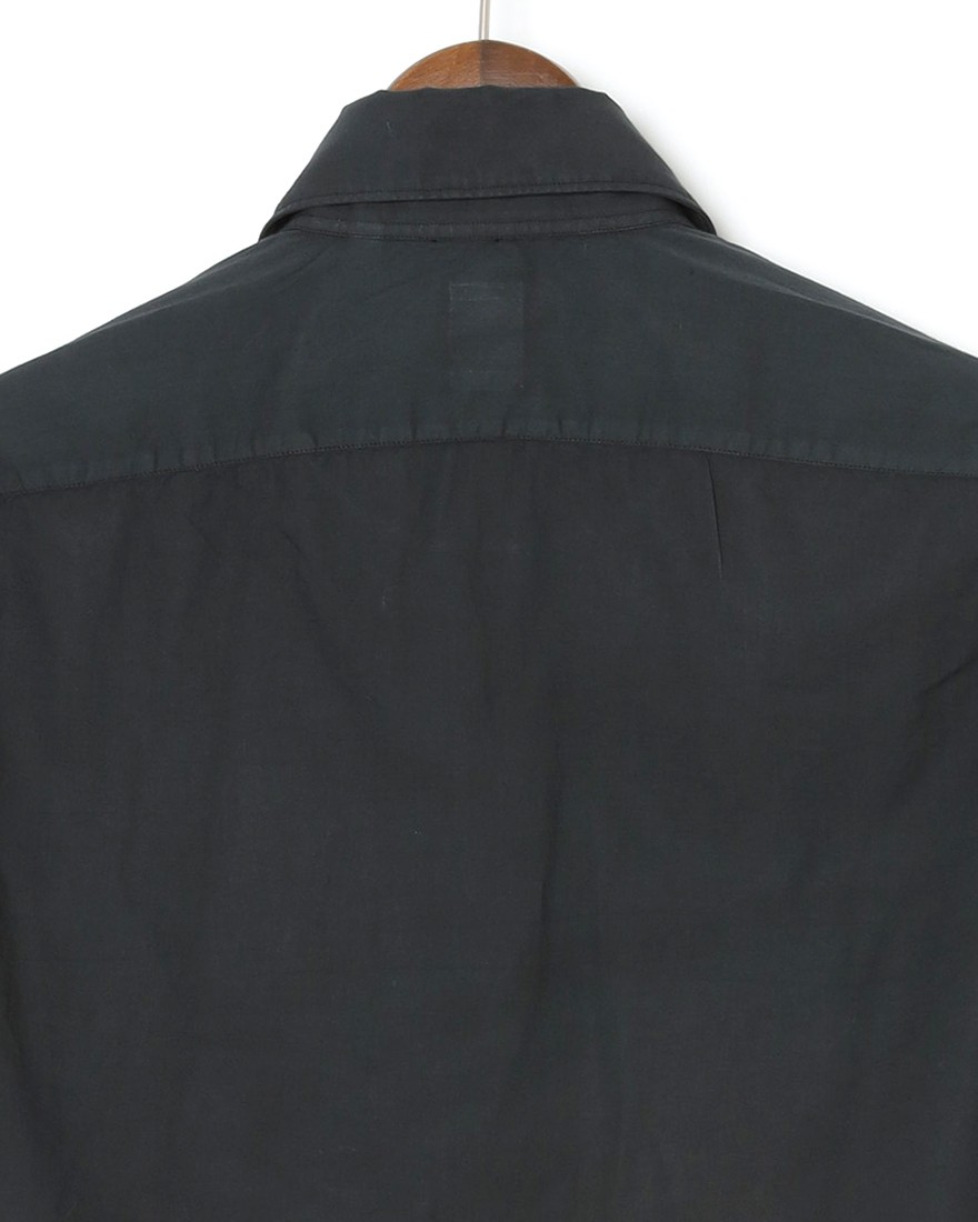 Finamoreガーメントダイ スーパーライトコットン カッタウェイシャツ【SIMONE/J/BALI】22l