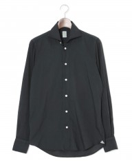 Finamoreガーメントダイ スーパーライトコットン カッタウェイシャツ【SIMONE/J/BALI】mb_c1