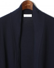 GRAN SASSO(グランサッソ)糸染フレッシュコットン サマーニットロングカーディガン