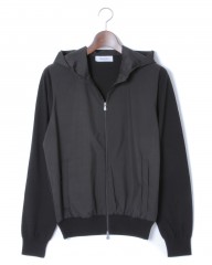 GRAN SASSO（グランサッソ）フレッシュコットン ブルジップフーディ