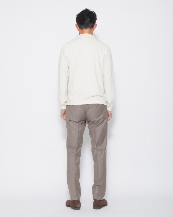 GRAN SASSO12Gソフトコットン モックネックニット14l