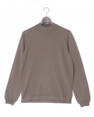GRAN SASSO12Gソフトコットン モックネックニットmb_c1