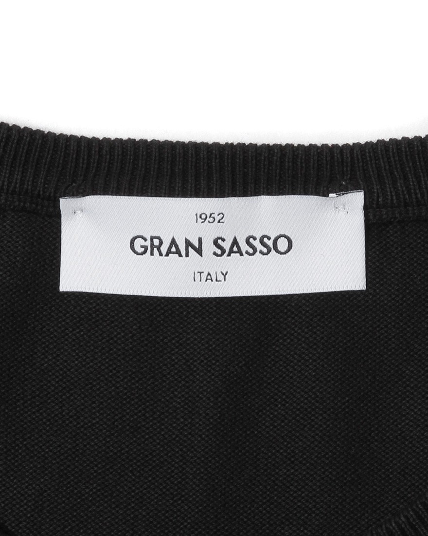 12Gソフトコットン クルーネックニット｜GRAN SASSO