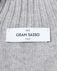 GRAN SASSO8Gジーロンラムウール モックネックニットmb_05l