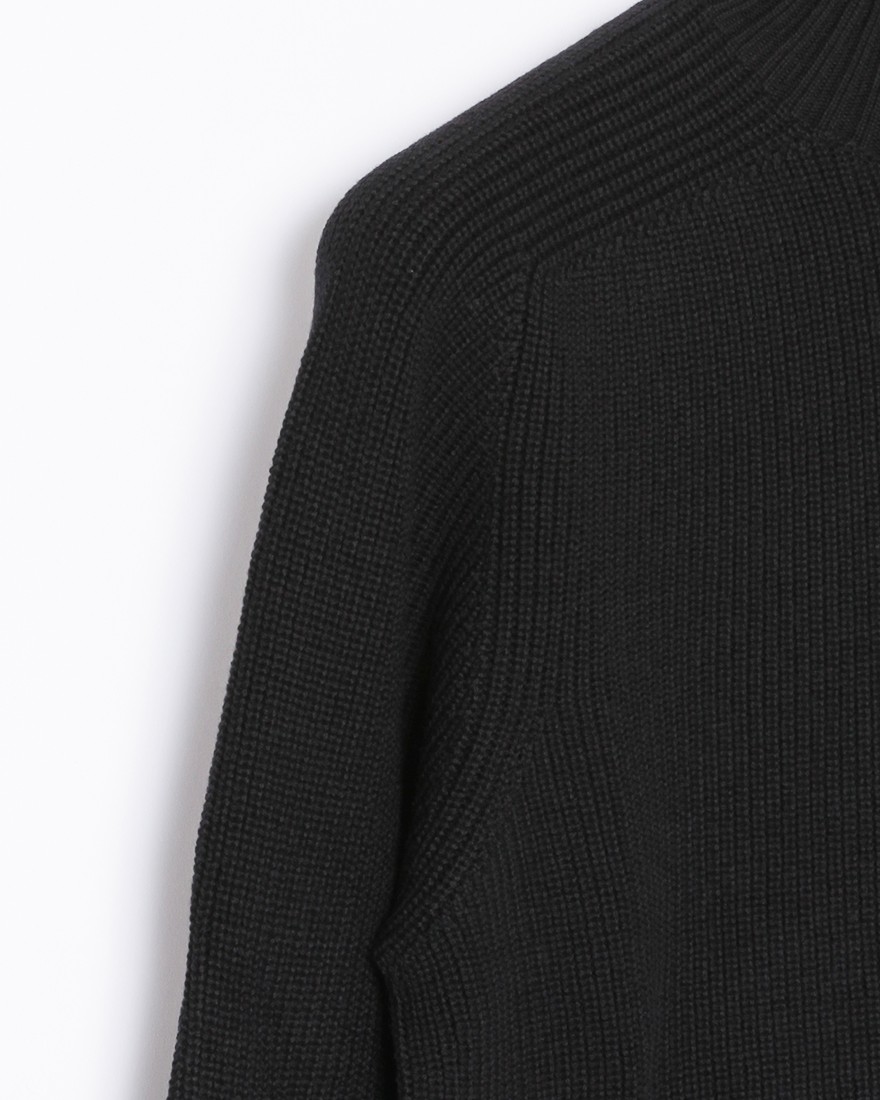 GRAN SASSO8Gレインウール モックネックニット05l