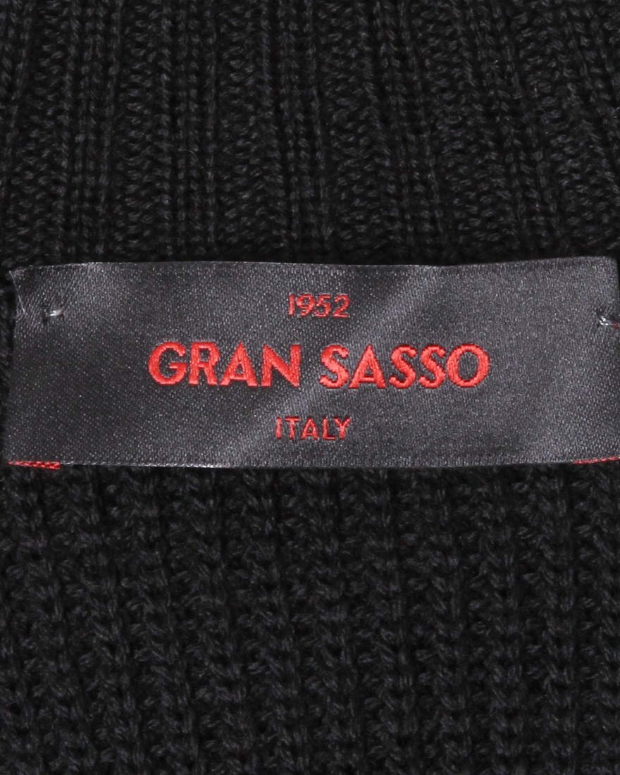 GRAN SASSO8Gレインウール モックネックニット07l