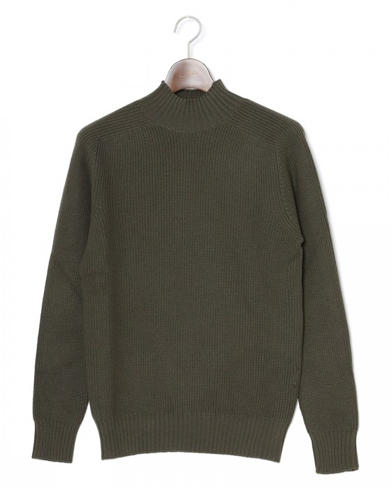 GRAN SASSO8Gレインウール モックネックニット