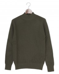 GRAN SASSO8Gレインウール モックネックニットmb_c3