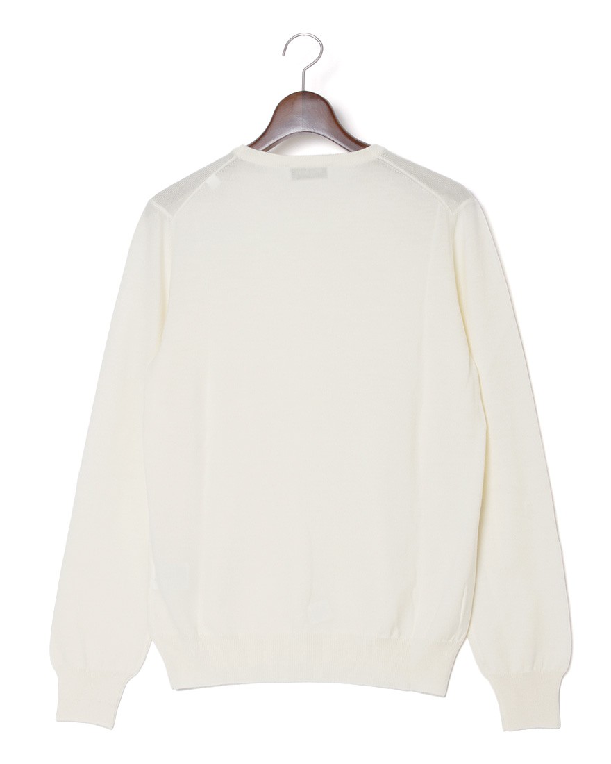 GRAN SASSO12Gメリノウール クルーネックニット01l