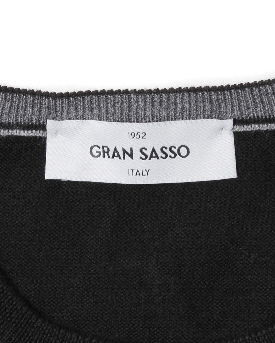 GRAN SASSO12Gメリノウール クルーネックニット06l
