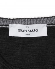 GRAN SASSO12Gメリノウール クルーネックニットmb_06l