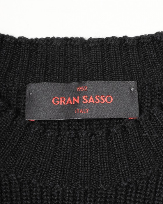 GRAN SASSO8Gレインウール クルーニット05l