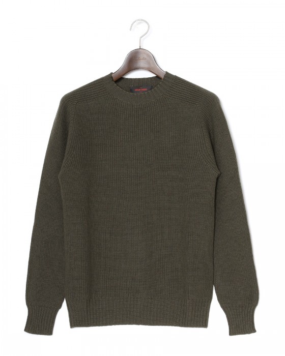 GRAN SASSO8Gレインウール クルーニット