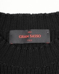 GRAN SASSO8Gレインウール クルーニットmb_05l