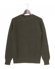 GRAN SASSO8Gレインウール クルーニットmb_c3
