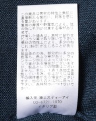 GRAN SASSO12Gガーメントダイ メリノウール モックネックニットmb_15l