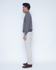 GRAN SASSO12Gメリノウール モックネックニットmb_14l