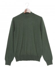 GRAN SASSO12Gメリノウール モックネックニットmb_c4