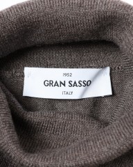 GRAN SASSO12Gメリノウール タートルネックニットmb_05l