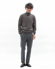 GRAN SASSO12Gメリノウール タートルネックニットmb_ma