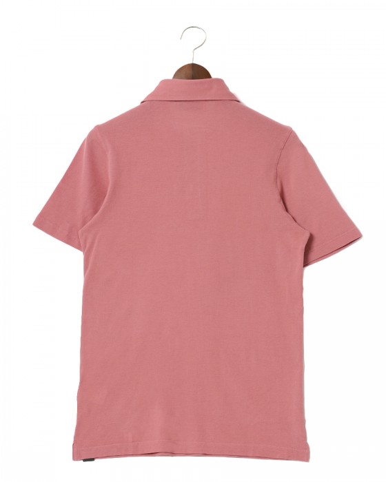 GRAN SASSOコットン 70双糸 鹿の子 ドレスポロシャツ21l