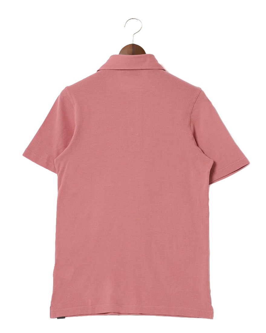 GRAN SASSOコットン 70双糸 鹿の子 ドレスポロシャツ21l